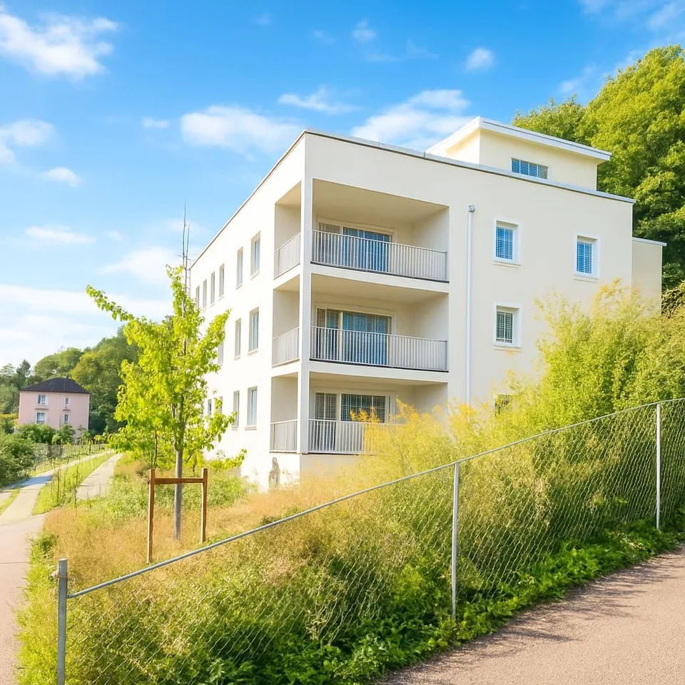 Appartement neuf 3,5 pièces au rez avec aménagement perso – balcon et jardin