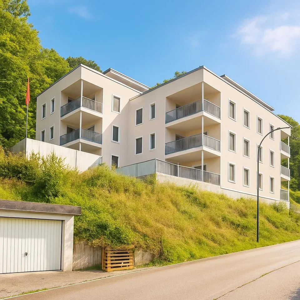 Appartement neuf 3,5 pièces au rez avec aménagement perso – balcon et jardin
