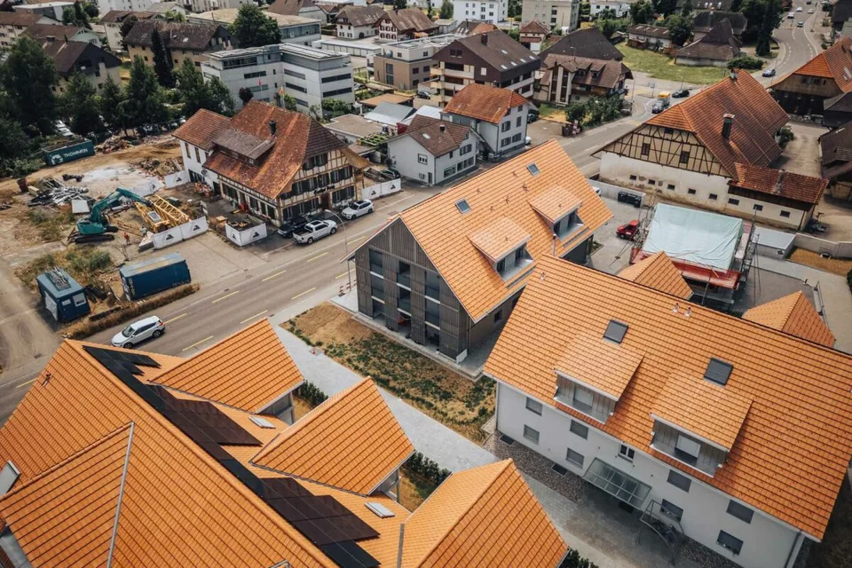 Nuova costruzione di un appartamento di 4,5 locali con due balconi