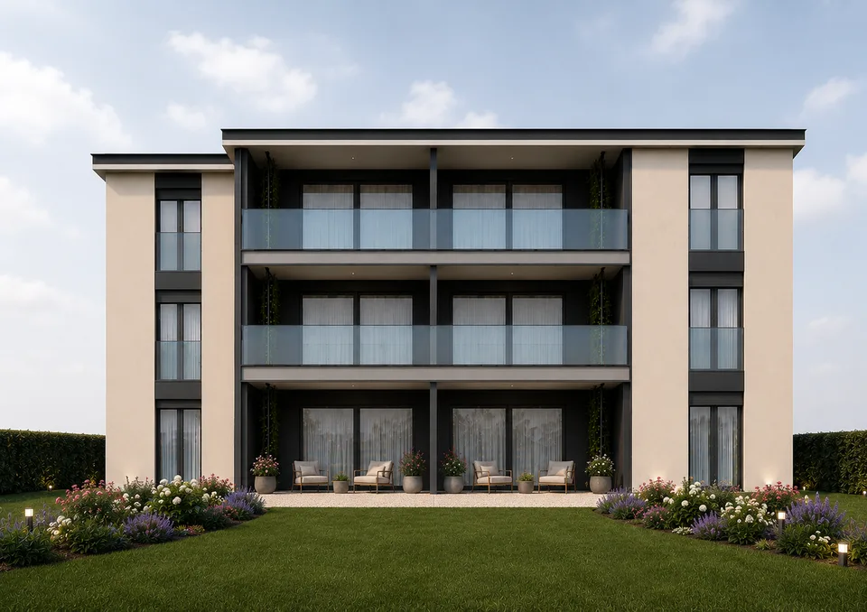 Wohnung 4.5 mit großem Portikus - Neubau