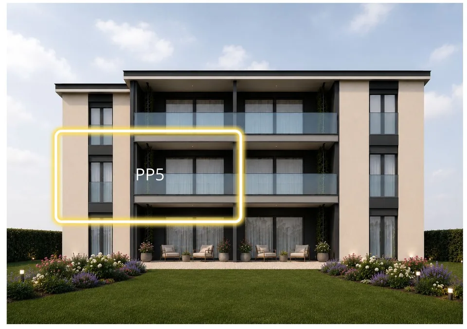 Wohnung 4.5 mit großem Portikus - Neubau