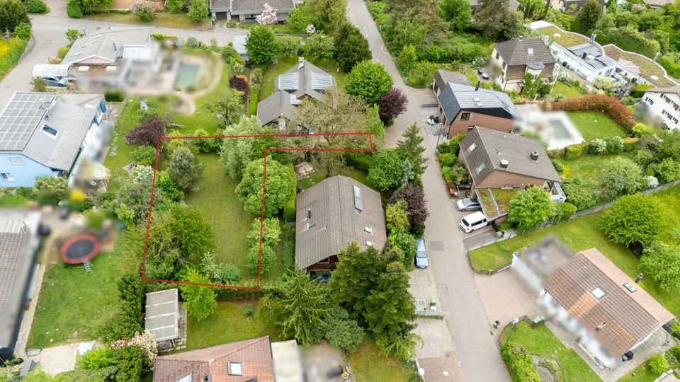 Baulandparzelle (578 m²) an familienfreundlicher und sonniger Lage