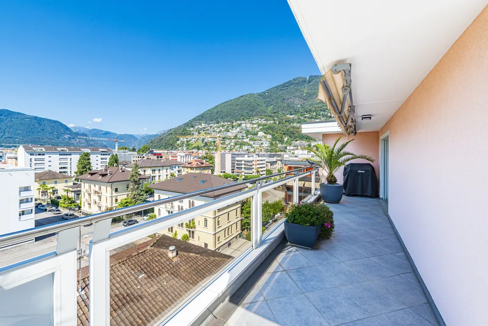 Attico 4.5 locali vicino al centro di Locarno