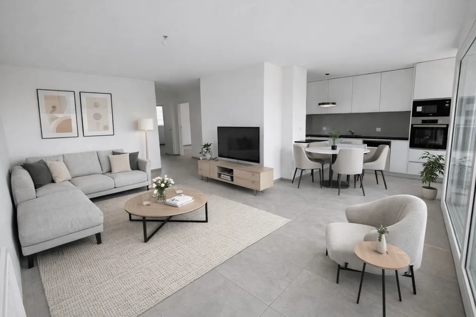 Appartamento di 4.5 locali - 118 m² - 2 posti auto - Interamente ristrutturato