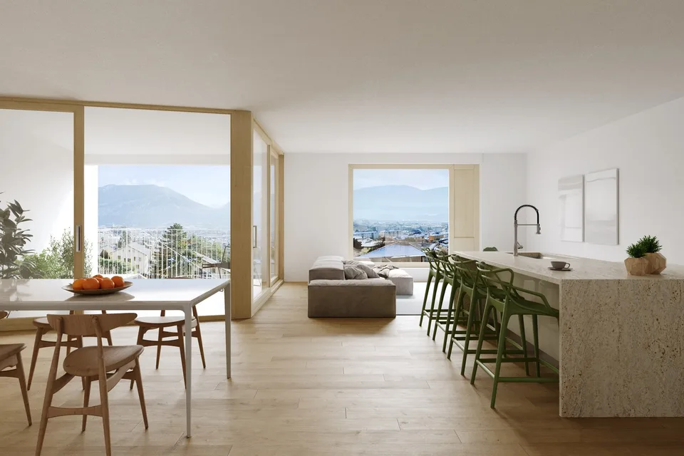 MAGNIFIQUE VILLA SUR PLAN  CORNICHE DU SOLEIL - SIERRE