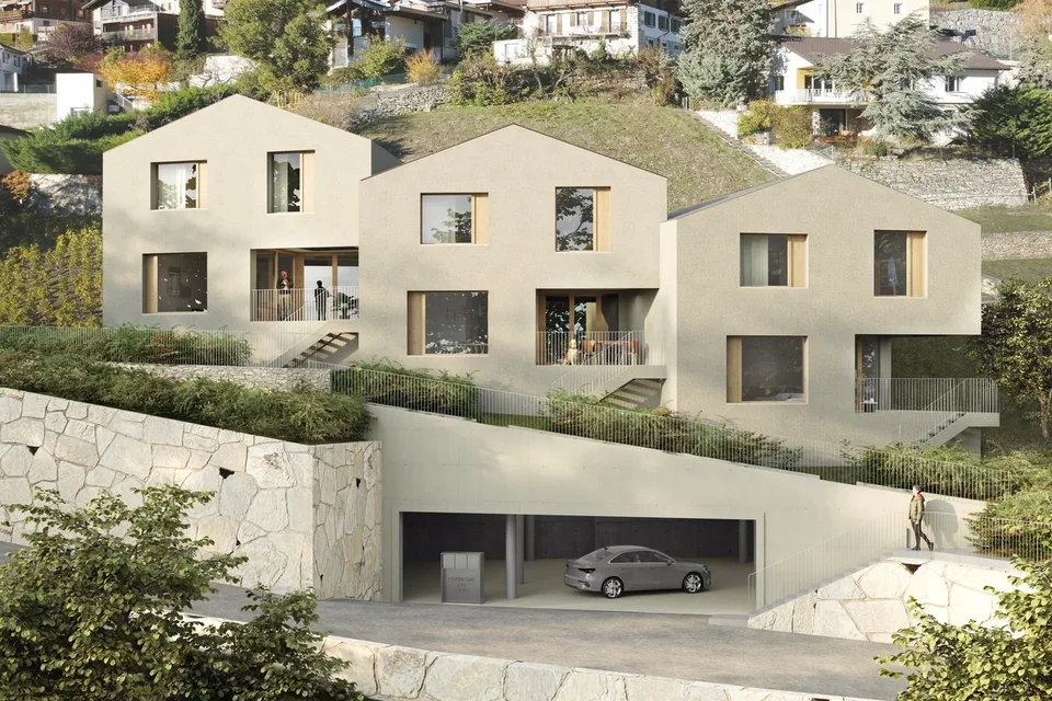 Prächtige Villa auf der Sonnenkruppe in Sierre