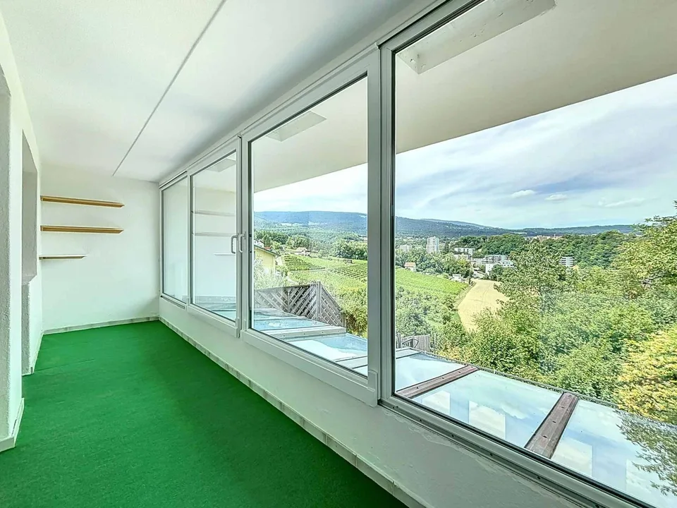 Dreieinhalb-Zimmer-Triplex mit Terrassen und eigenem Studio