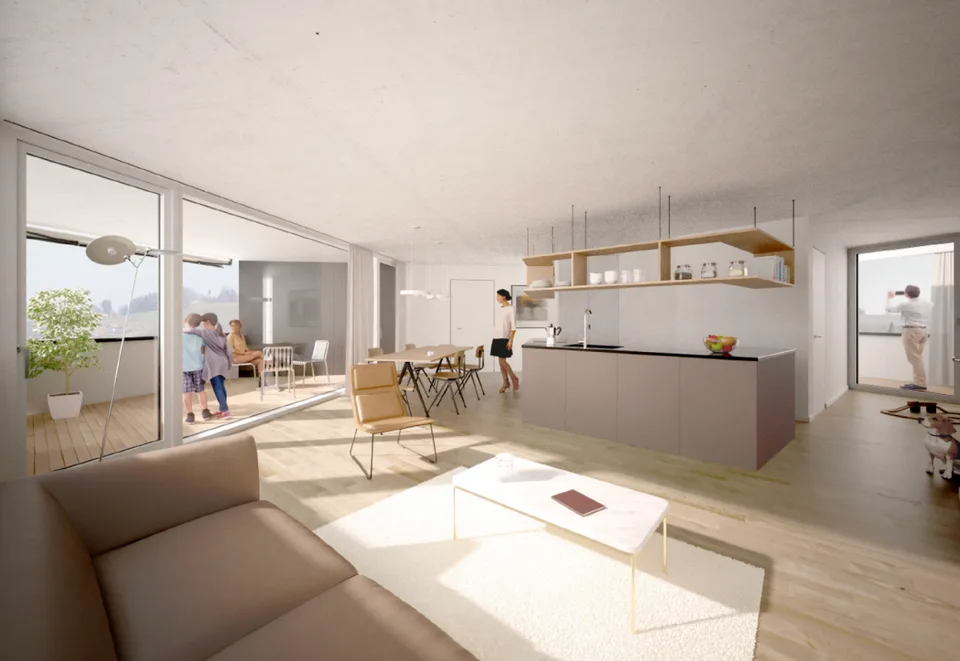 High-quality owner-occupied apartments in the Sense district