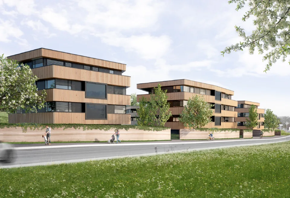 High-quality owner-occupied apartments in the Sense district