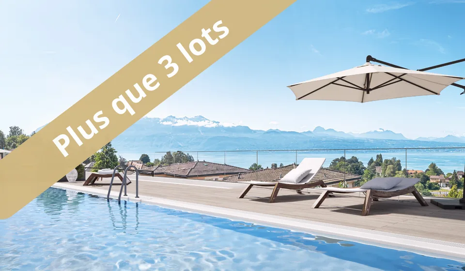 Vue lac à deux pas des commodités