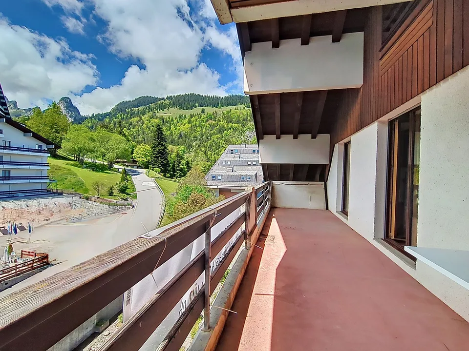 Duplex 3.5P avec grande terrasse au coeur de Torgon