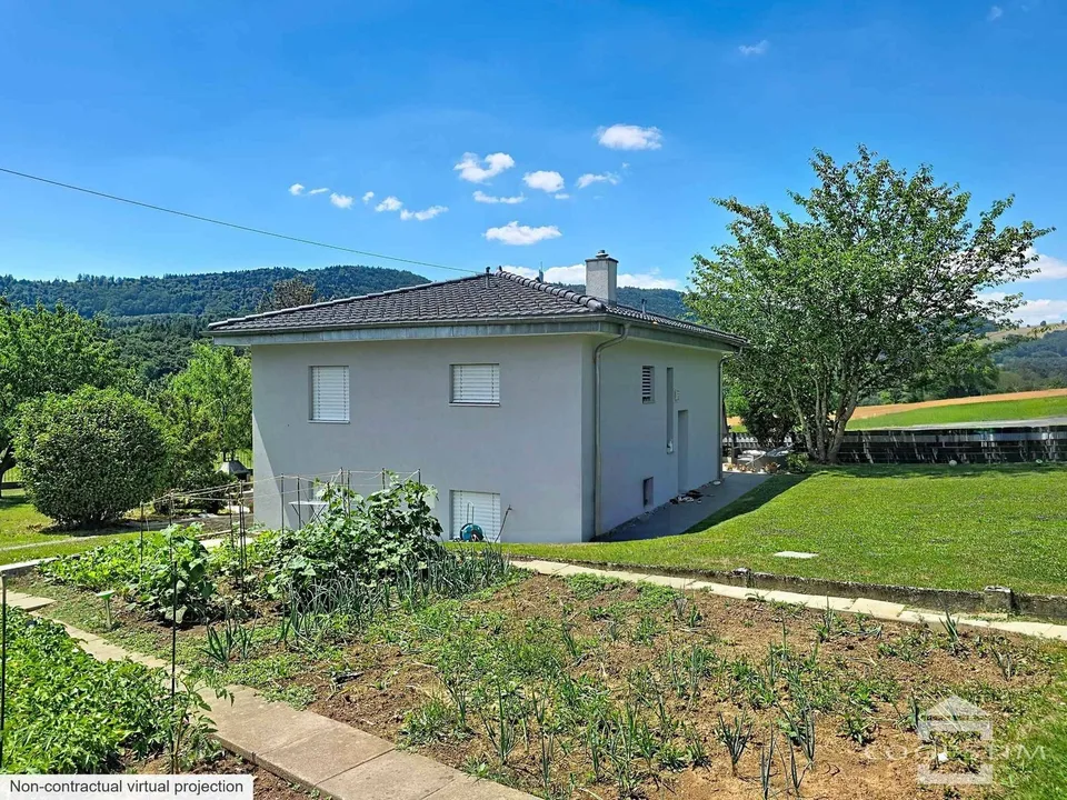 Einzelvilla mit umfangreichem Grundstück und freier Sicht renoviert – Foto 11 von 13