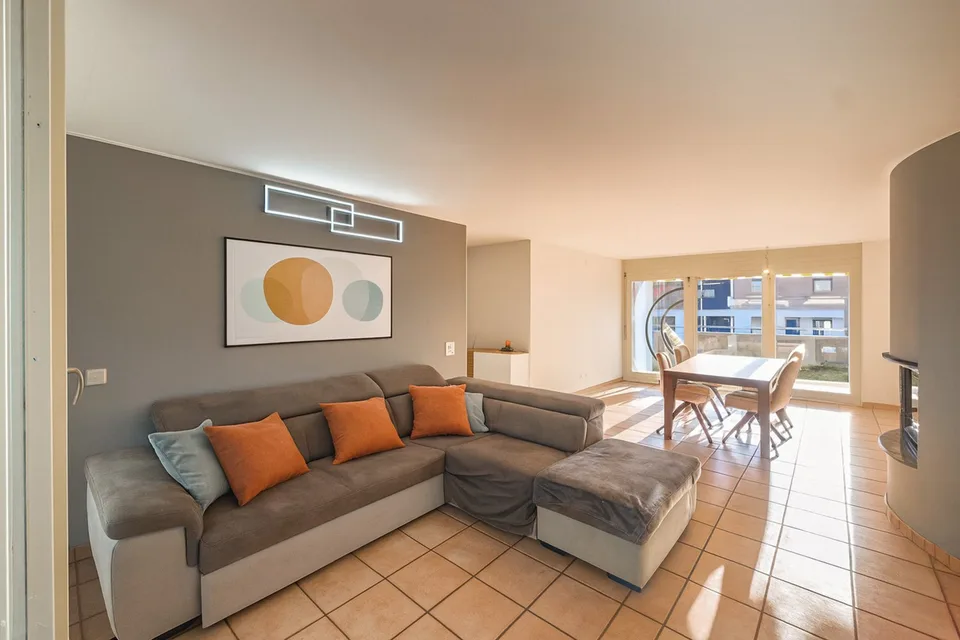 Casa gemella con giardino ad Arzo