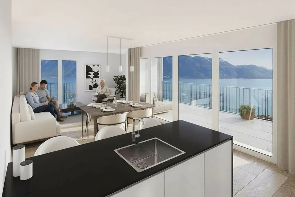 3,5 Zimmer neubau mit Seeblick. Standing, Licht und UNESCO-Umfeld