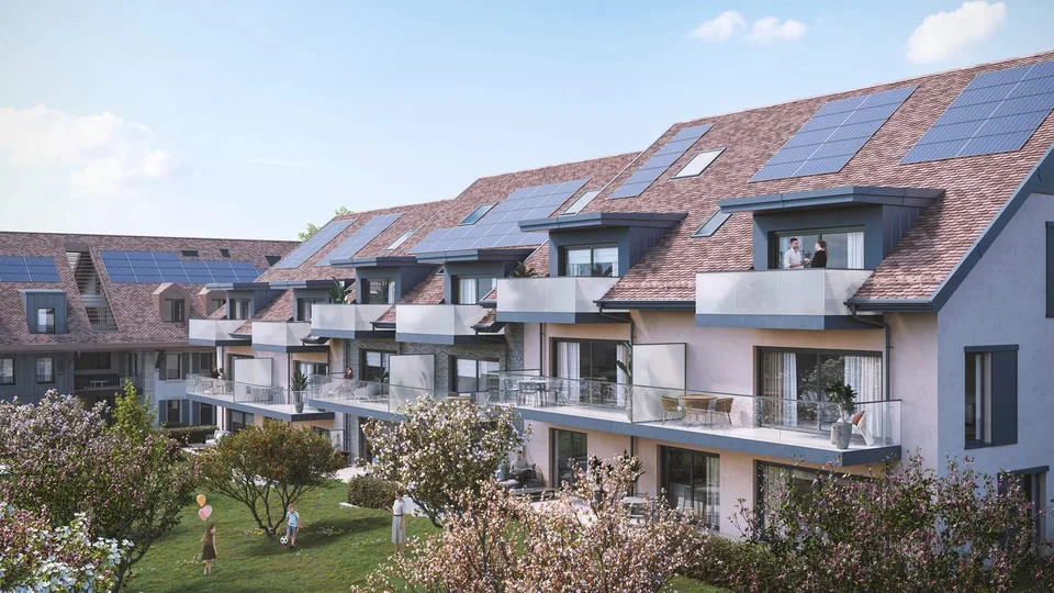 Nouvelle promotion "Harmonia" à Romanel-sur-Lausanne - Appartements de 3.5 pièces dans les combles en duplex neufs à vendre dès CHF 1'080'000.-