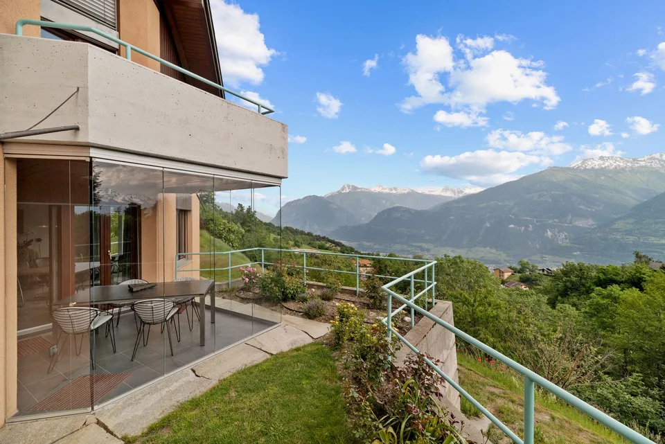 Luxus-Chalet mit Panoramablick in Lens – Foto 11 von 30