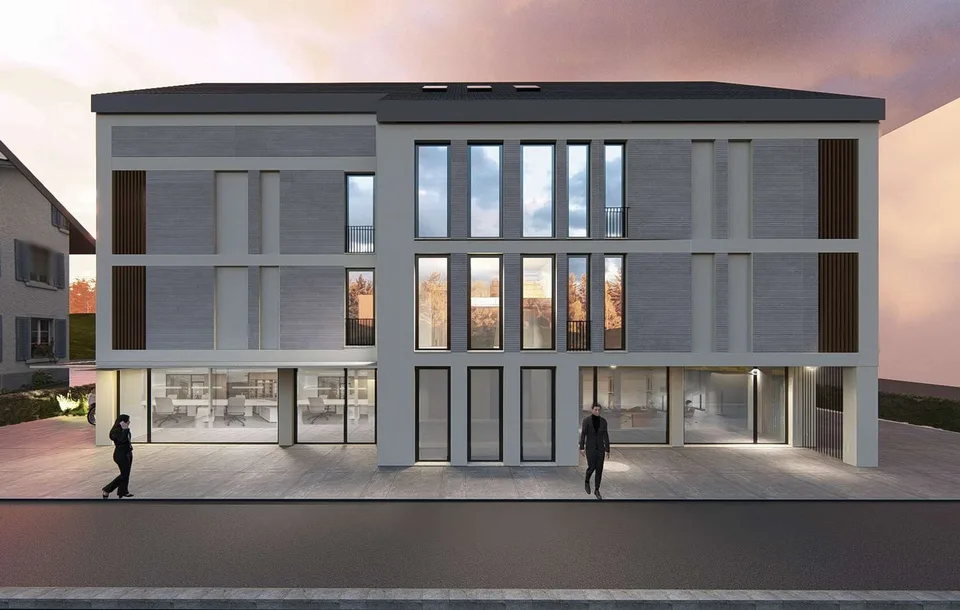 Gewerbe im Neubauprojekt Living Hinwil