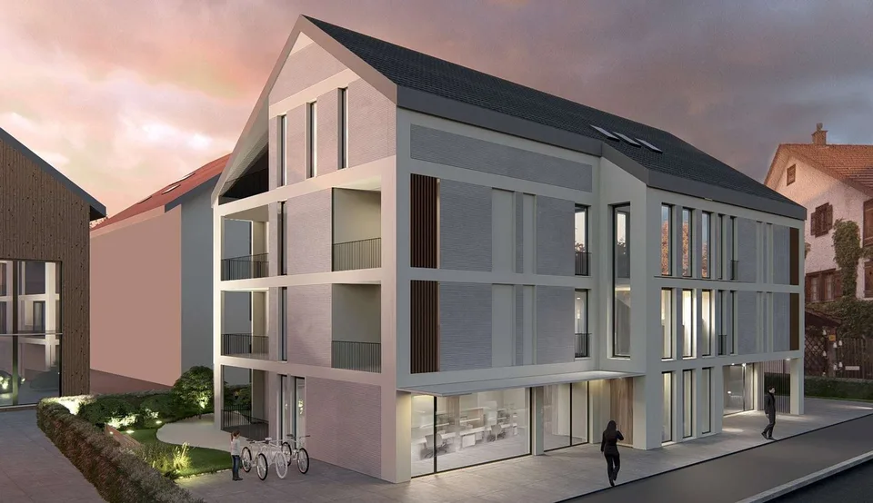 Gewerbe im Neubauprojekt Living Hinwil