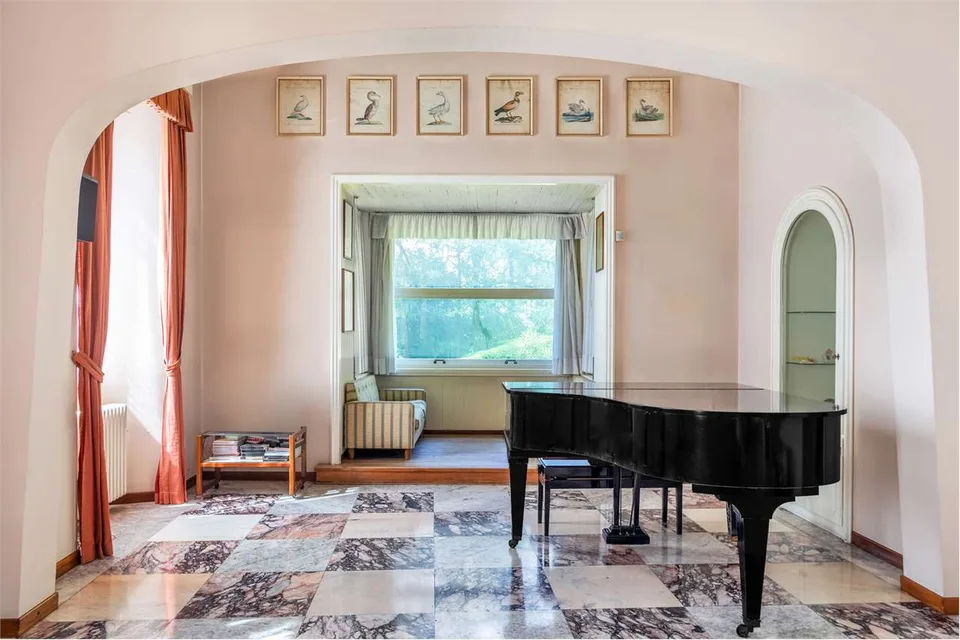 Villa mit Blick auf den Comer See
