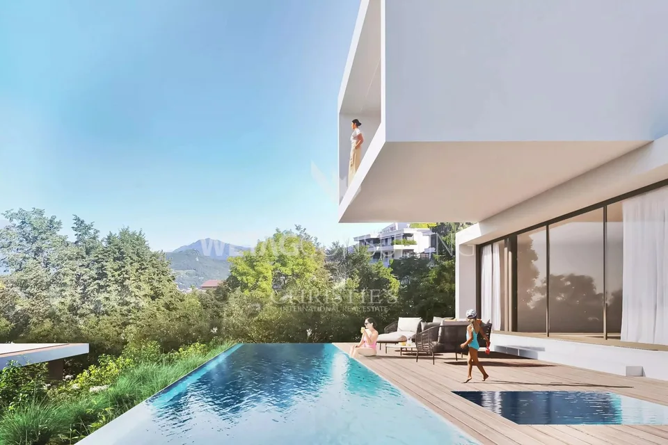 Lugano: 679 m² Bauland mit bewilligtem Bauprojekt & erteilter Baubewilligung zu verkaufen – Foto 6 von 12