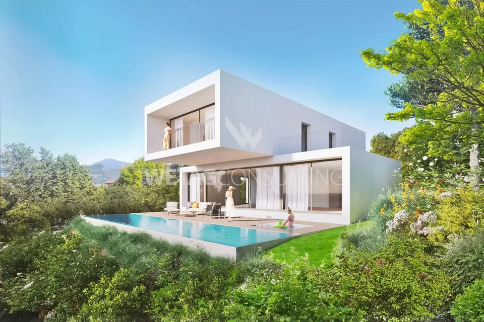 Lugano: 679 m² Bauland mit bewilligtem Bauprojekt & erteilter Baubewilligung zu verkaufen