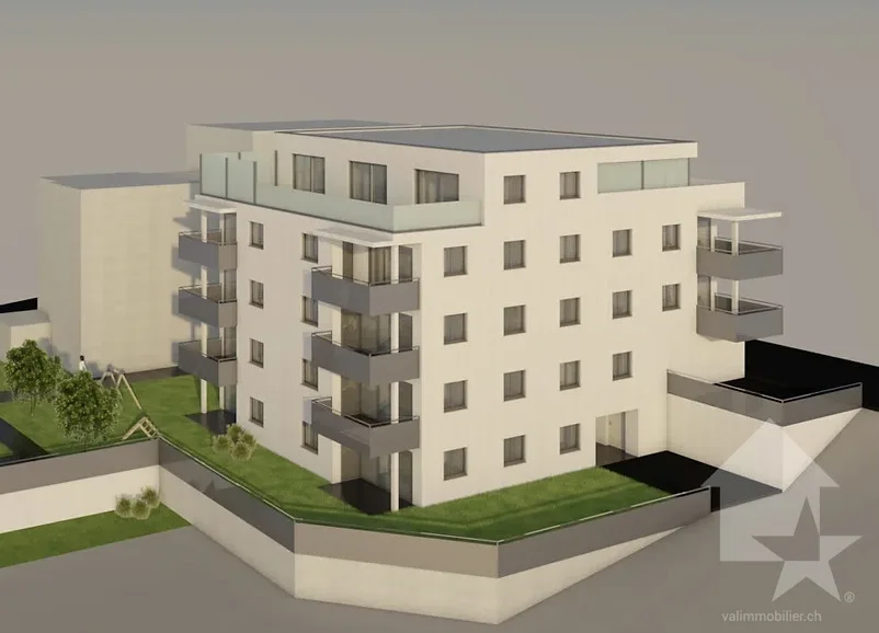 Attique de 4.5 pièces très bien situé avec balcon et terrasse