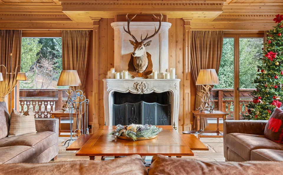 Chalet d'exception - Ski In / Ski Out privatif - Plans-Mayens