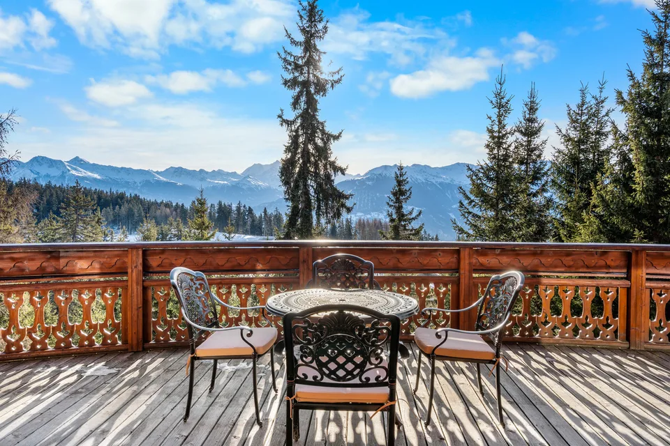 Chalet d'exception - Ski In / Ski Out privatif - Plans-Mayens