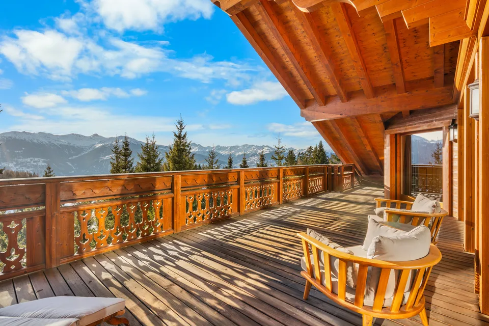 Chalet d'exception - Ski In / Ski Out privatif - Plans-Mayens – Foto 7 von 10