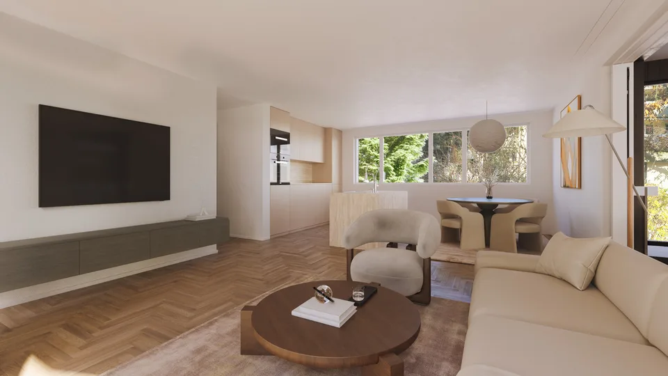 Privater Gartenanteil an ruhiger und zentraler Lage