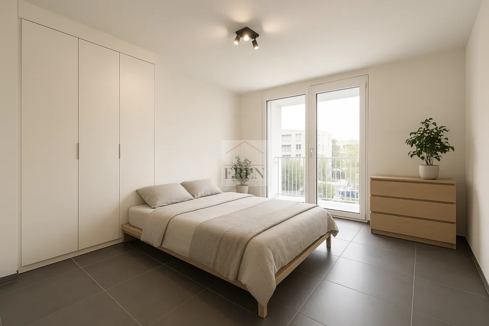 Wohnung 3,5 Zimmer mit großer Südost-Terrasse im 3. und vorletzten Stock in Grône