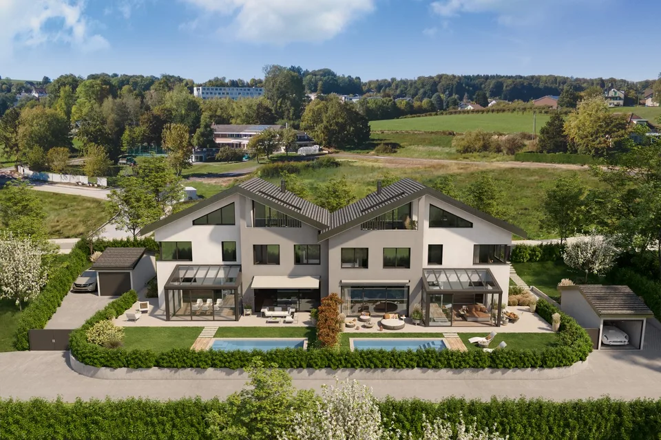 Große Minergie-Villa mit 7 Zimmern, hochwertige Ausstattung, Swimmingpool