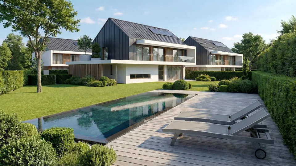 CHANTIER OUVERT – Villas d'exception à Trélex | Encore 5  Villas disponibles – Dès 2'550'000 CHF