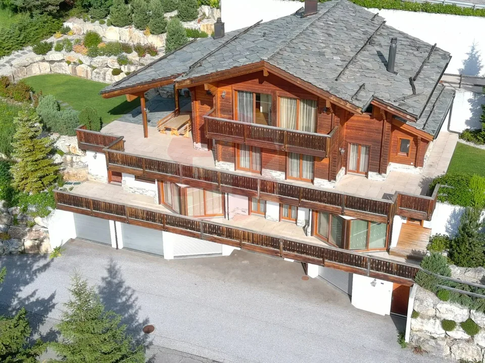 Chalet der Superlative in Anzère, Zweitwohnsitz und Ausländererwerb erlaubt