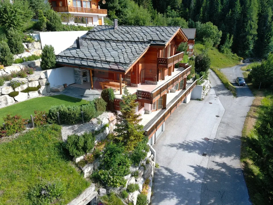 Chalet der Superlative in Anzère, Zweitwohnsitz und Ausländererwerb erlaubt