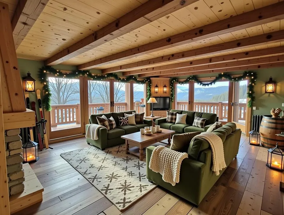 25 39 Chalet ideal in einem Alpenstil mit allen Komforts