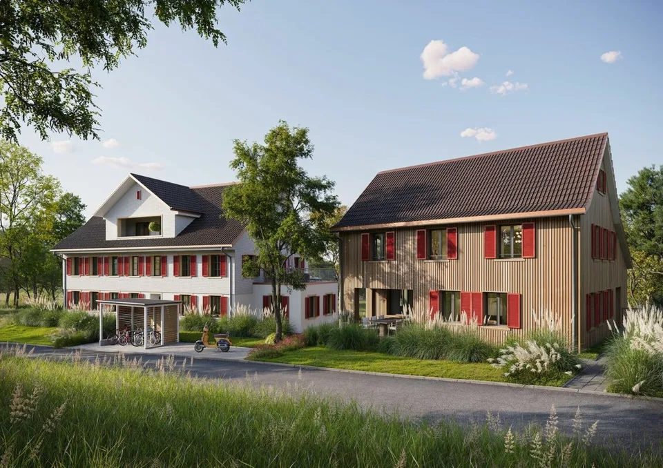 Appartements de 3,5 pièces dans un petit ensemble charmant