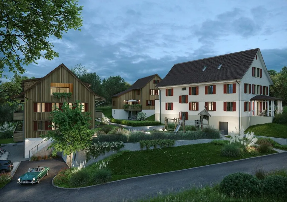3.5 Zimmer Wohnungen in charmanter, kleiner Überbauung