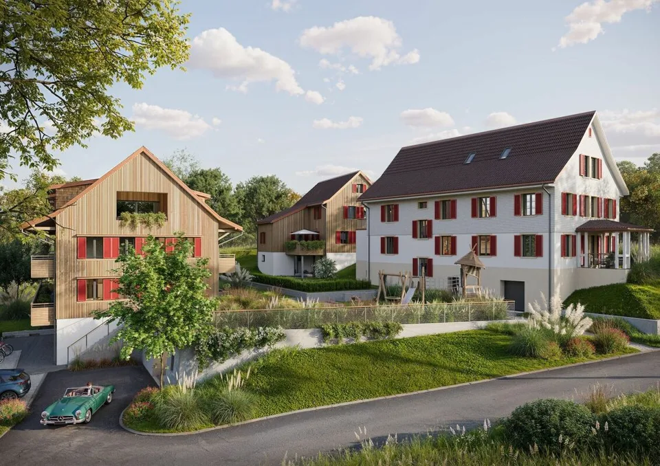 Appartements de 3,5 pièces dans un petit ensemble charmant