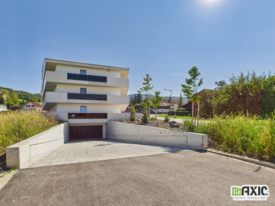 Rossemaison - Appartement neuf de 4.5 pièces Minergie-P avec balcon