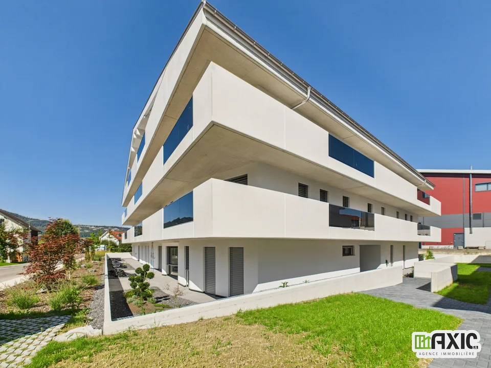 Rossemaison - Appartement neuf de 4.5 pièces Minergie-P avec balcon