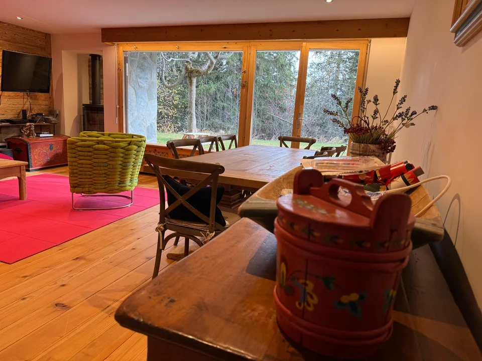 3-Room + Studio Ski-in. Ski-Out in Plans-Mayens