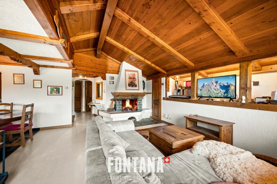Duplex mit 5,5 Zimmern in Leysin