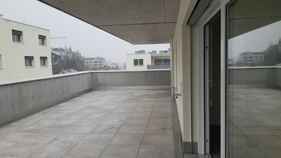Exklusive Attikawohnung mit grosser Terrasse und Weitsicht in Schötz