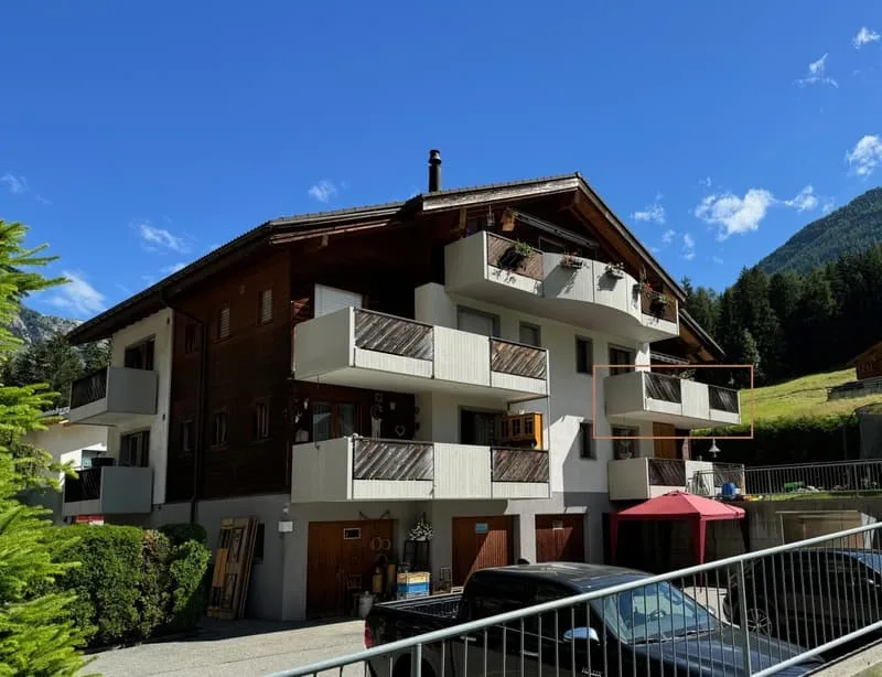 Entzückende 3.5-Zimmer-Wohnung mit Blick aufs Breithorn