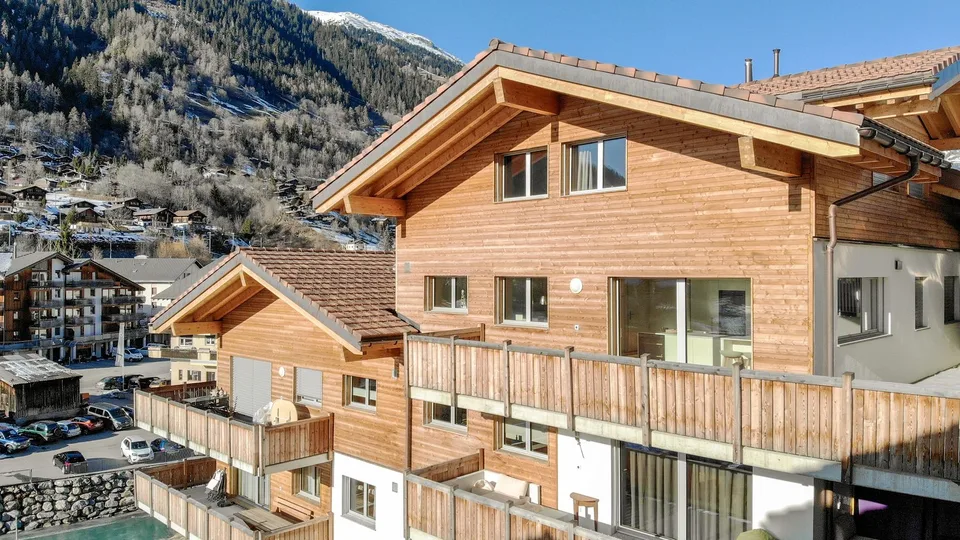 Traumhafte 5.5-Zimmer-Dachwohnung mit Panoramablick in Fiesch