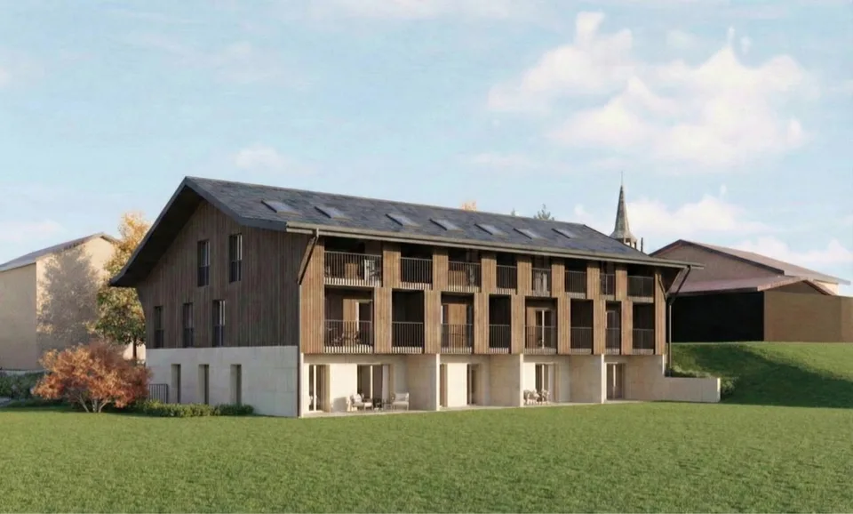 Nuova costruzione: Magnifico appartamento di 2.5 locali a La Joux