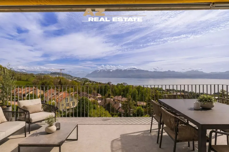 BELMONT-SUR-LAUSANNE Une signature rare face au lac