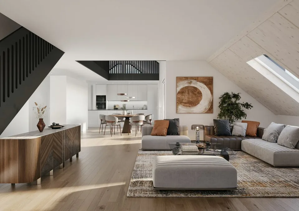 Dachwohnung Neubauprojekt Brühlzelgli Ins