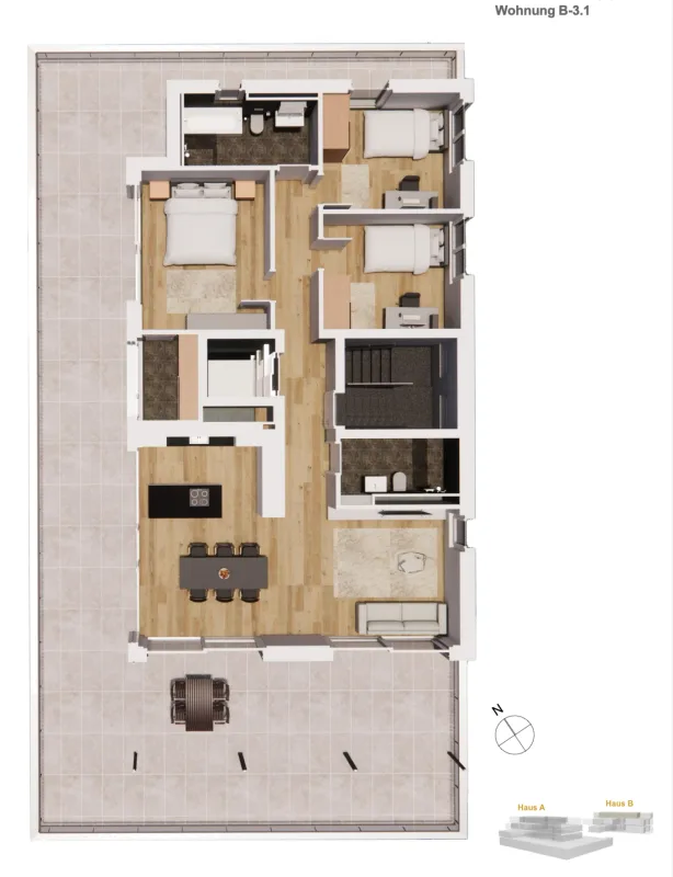 Einzigartiges Bauprojekt mit alpinen Weitblick in Brig - 9 exklusive Wohneinheiten! - 3 Whg. schon verkauft! – Foto 15 von 22
